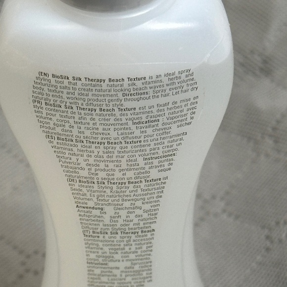Biosilk Silk Therapy Beach Texture Spray Sea Salt Texture Spray NWT - Picture 7 of 13